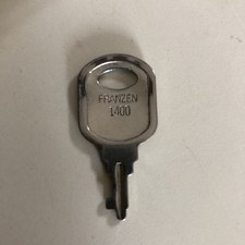 SKB/Fender, Franzen 1400 Key for Guitar Case, Kawasaki  Harley saddle bag, 1pc