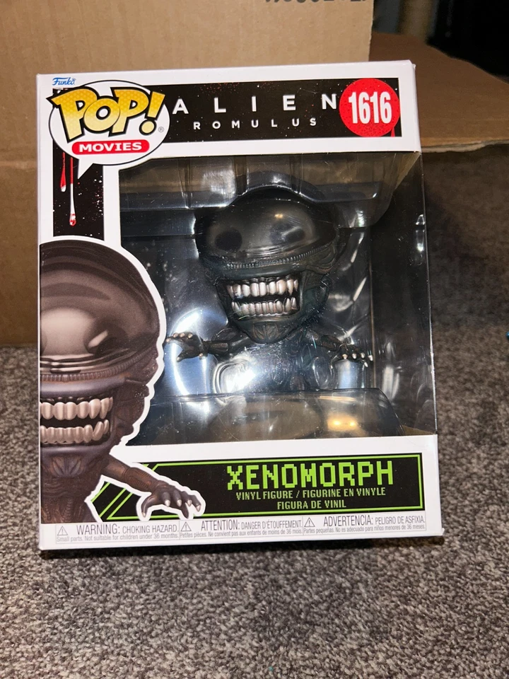 Funko Pop! Películas - Alien Romulus - Xenomorph # 1616 Terror/Ciencia Ficción/Zorro/Disney Foto 2 de 4