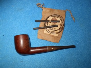 WW2 ERA PIPE (FROM OSS/SOE COLLECTION) KAYWOODIE #07 c1939 ON (PIPE ONLY) RARE!!