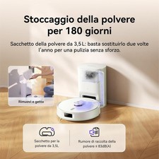 NARWAL Freo S Robot Aspirapolvere Lavapavimenti 8000Pa, Controllo Remoto via APP