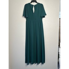 Show Me Your Mumu SMYM Emily Empire Maxi Dress ~ Evergreen L