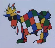 🐐 GOAT USA STICKER -  TOY GOAT - FREE SHIPPING - New!