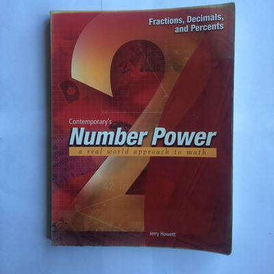 #ad #ad Contemporary#x27;s Number Power 2: Fractions Decimals and Percents $7.03