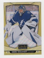 2024-25 O-PEE-CHEE PLATINUM HOCKEY NEON YELLOW SURGE ANDREI VASILEVSKIY #27