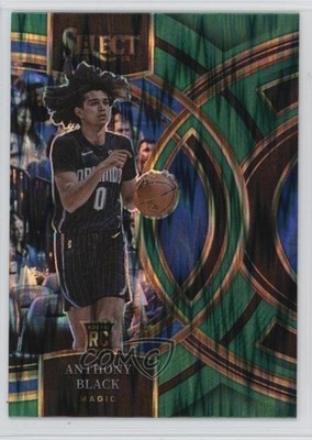 2023-24 Panini Select Premier Level Green Shock Prizm Anthony Black #113 1k0e