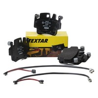 Textar 2332902 BremsbeläGe + Wako FüR Porsche 997 3.8 Carrera 4S 359 PS Vorne
