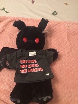 Build A Bear Mothman With Mothman Shirt 2025 Nwt Unstuffed