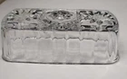 Vintage- Butter Dish Cover- Anchor Hocking Star Of David Design- Cover Only