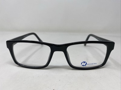 Modern Optical FIGHTER BLACK 52-20-140 Plastic Full Rim Eyeglasses Frame :O18