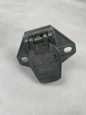 Phillips 7-Wire Trailer Socket Plug, Zinc-Die Cast 15-720 SAE J560