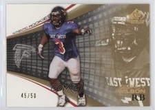 2004 SP Game Used Edition Authentic Rookies Gold 45/50 Quincy Wilson #188 0t2