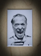 Charles Bukowski Magnet K&uuml;hlschrankmagnet
