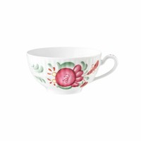 Seltmann Weiden Teeobertasse Amina Ostfriesenrose, Becher, Porzellan, Bunt 140Ml