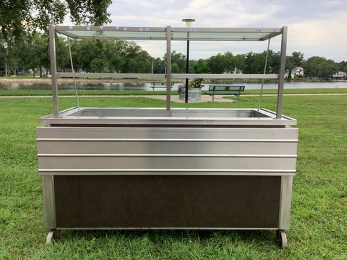Buffet Salad Bar Refrigerated Table Precision ST-2024-RT 115V TESTED