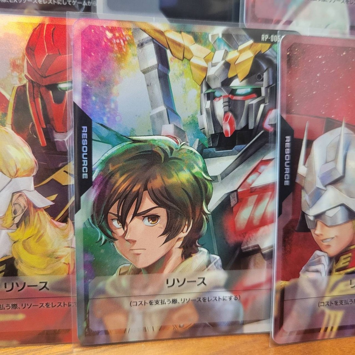 Gundam Card Game Resource EX Base EX Resource promo special set of