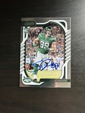 Jeremy Ruckert Signed 2022 Panini Absolute Rookie Card New York Jets #169 Auto. rookie card picture