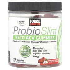 ProbioSlim®, Keto ACV Gummies, Apple, 120 Gummies