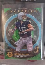 2022-23 Bowman Inception University - Drew Allar #79 Green Foil /299 (RC)