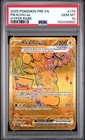 2025 POKEMON PRE EN-PRISMATIC EVOLUTIONS HYPER RARE #179 PIKACHU EX PSA 10