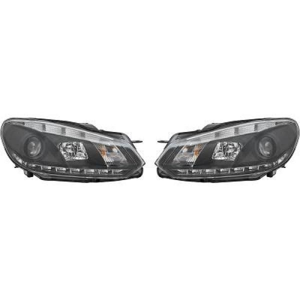 Scheinwerfer Passend FüR Set VW Golf 6 Baujahr 08-12-image