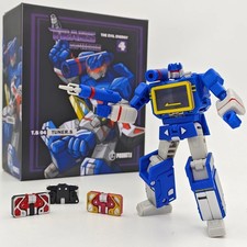 PocketToys PT04 Soundwave Mini Transform Robot w/ 3 Tapes Action Figure Toy Gift