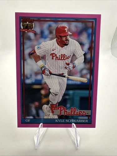 Kyle Schwarber 2026 Topps Kyle Schwarber Pink