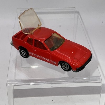 Majorette Porsche 924 rot Diecast Auto Oldtimer French Made 1:60 247