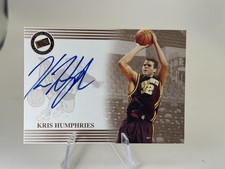 2004 Press Pass Auto Kris Humphries Rookie Auto RC Minnesota Gophers Kardashian