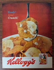 Vintage Kelloggs cereal print ad from a 1965 ...