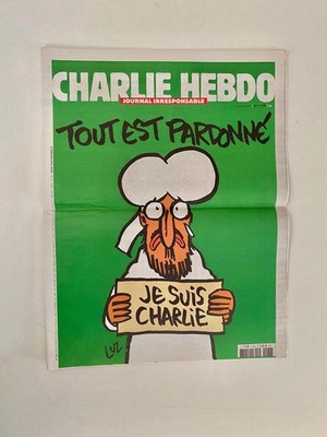 CHARLIE HEBDO N° 1178 French Newspaper Magazine 1/14/2015 1st Print Edition !!!