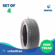 Set Of 4 Used 20555r16 Firestone Weathergrip 91v - 832