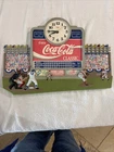 *Vintage* 1991 Coca-Cola Classic / Baseball Scoreboard Wall Clock by Burwood USA