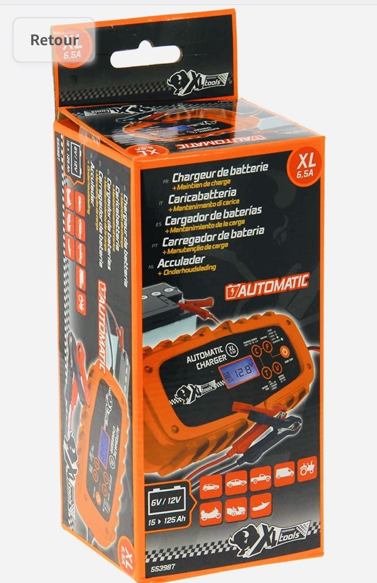 Xl Perform Tools - Chargeur Batterie Automatique - Taille M 6v 12v 2a 3221325539854