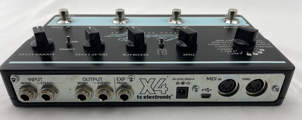 Pedal de efectos TC Electronics Alter Ego x4 Vintage Echo Delay/Looper N Foto 4 de 4