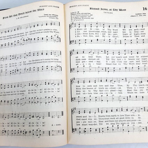 Lutheran Hymnal 1941 Evangelical Synodical Conference Book Concordia Missouri - Imagen 2 de 18