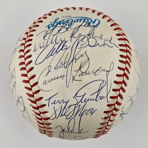 1990 Oakland Athletics Signed Ball. LaRussa, Eckersley. 28 Sigs. W.S Champs. JSA - Picture 3 of 7