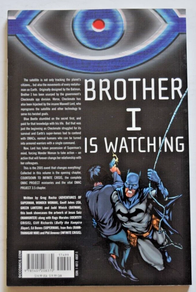 OMAC PROJECT #1 TPB (2005) DC COMICS SEGUNDA IMPRESIÓN Foto 2 de 2