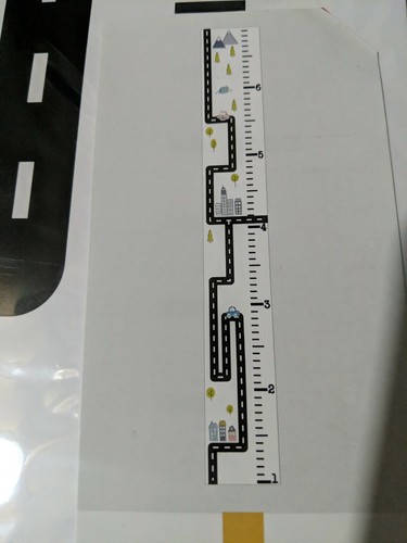 Tabla de crecimiento para niños 10"" X 72"" decoración colgante de pared - Imagen 2 de 4