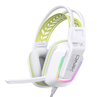 Auriculares para juegos de deportes electrónicos con luz RGB, ONIKUMA X13