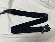 PERRI'S Black Corduroy Guitar strap NEW soft - 2" wide COR-7646