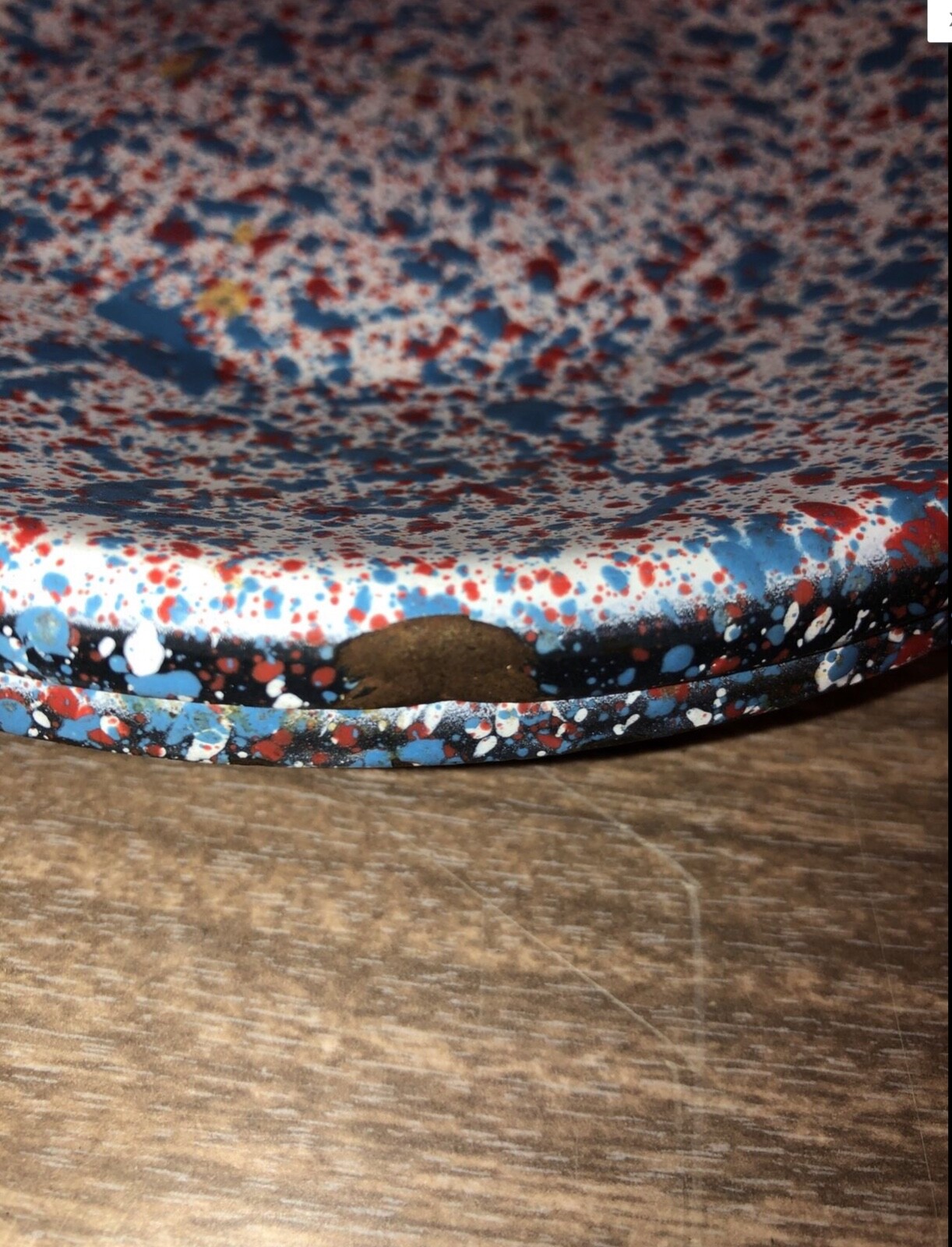 RARE END OF DAY CONFETTI MULTCOLOR Graniteware Enamelware VINTAGE UNIQUE!! eBay