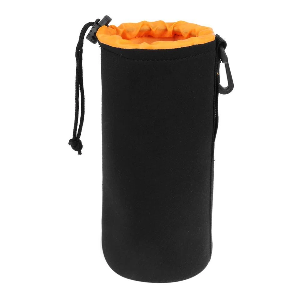 【US】Neoprene Soft DSLR Camera Lens Pouch Bag Storage Cover Case 4 Size S M L XL - Image 4 of 4