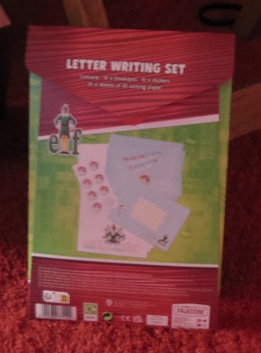 Juego de sobres y papel para escribir cartas de The Christmas Shoppe Elf - Imagen 9 de 12