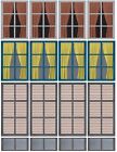 G Scale Windows & Doors Model Train Scenery Sheets β5 8.5x11