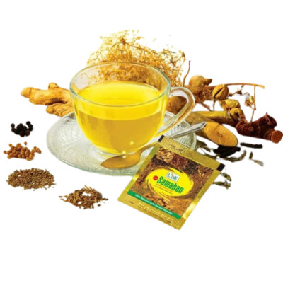 60 Link Samahan Sachet Ayurveda Herbal Tea Natural Drink for Cough & Cold remedy