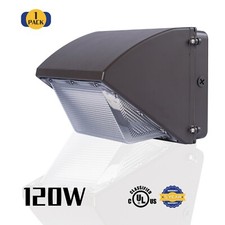 60W 120W LED Wall Pack Light Daylight Dusk to Dawn Photocell Outdoor Wall Light