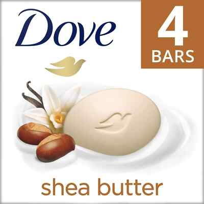 Dove Nourishing Care Shea Butter Duschseife, 8 Stück – Pflegend Mit Sheabutter Für Zarte, Geschmeidige Haut