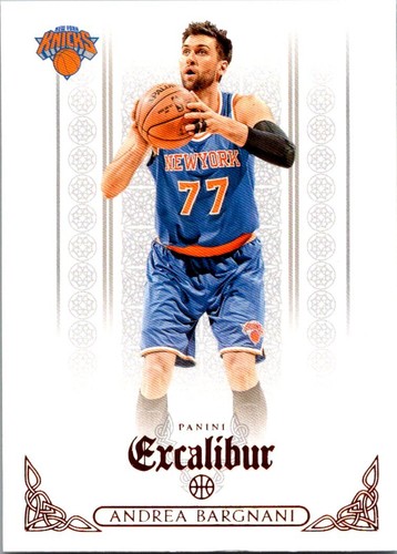 2014 Panini Excalibur Andrea Bargnani [Gold] #96 card