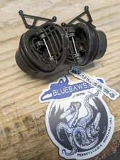 BLUESAWS- (2) Twist and Flip Fuel/Oil Cap for Husqvarna 372xp