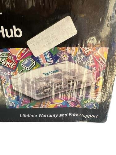 D-Link DUB-H7/B 7-Port USB 2.0 Hub Unopened Brand New Original Sealed Package - Picture 3 of 8